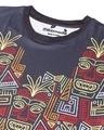 Shop Men's Blue All Over Tribal Themed Custom Printed T-shirt