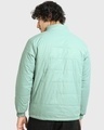 Shop Men's Blue and Sage Reversible Puffer Jacket