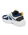 Shop Men's Blue and White Designer Sneakers-Full