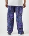 Shop Men's Blue Avengers All Over Printed Plus Size Pyjamas-Design