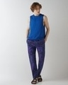 Shop Men's Blue Avengers All Over Printed Pyjamas-Full