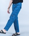 Shop Men's Blue Baggy Fit Cargo Jeans-Design