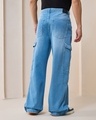 Shop Men's Blue Baggy Fit Mid-Rise Jeans-Design