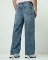 Shop Men's Blue Baggy Straight Fit Jeans-Design