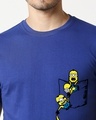 Shop Men's Blue Banana Love Printed T-shirt
