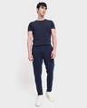 Shop Men's Blue Basic Track Pants-Design