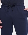 Shop Men's Blue Basic Track Pants-Full