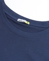 Shop Men's Blue Batman Outline Logo Graphic Printed Oversized T-shirt