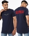 Shop Men's Blue Batman Printed T-shirt-Front