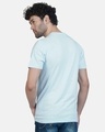 Shop Pack of 2 Men's Blue & Beige Henley Cotton T-shirt-Full