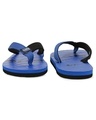 Shop Men's Blue & Black Color Block Flip Flops-Design