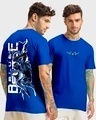 Shop Men's Blue Beetle Graphic Printed T-shirt-Front