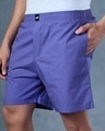 Shop Men's Blue Boxers-Front