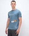 Shop Men's Blue Bright Future Graphic Printed T-shirt-Design