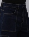 Shop Men's Blue Cargo Jeans