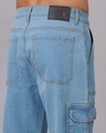 Shop Men's Blue Cargo Jeans