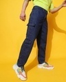 Shop Men's Blue Cargo Jeans-Design