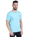 Shop Men's Blue Casual T-shirt-Design