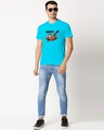 Shop Men's Blue Cereal Killer Printed T-shirt