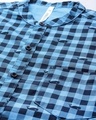 Shop Men's Blue Checked Shirt