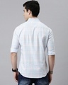 Shop Men's Blue Checked Slim Fit Shirt-Full