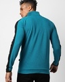Shop Men's Blue Color Block Activewear Jacket-Design