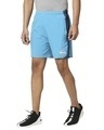 Shop Men's Blue Color Block Casual Shorts-Design