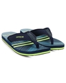 Shop Men's Blue Color Block Flip Flops-Front