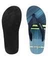 Shop Men's Blue Color Block Flip Flops-Full