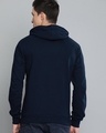 Shop Men's Blue Color Block Hoodie-Design