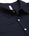 Shop Men's Blue Color Block Shirt-Full