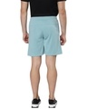 Shop Men's Blue Color Block Slim Fit Training Sports Shorts-Design