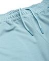 Shop Men's Blue Color Block Slim Fit Training Sports Shorts