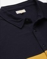 Shop Men's Blue Colorblocked Stylish Full Sleeve Casual Shirt