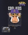 Shop Men's Blue Cool Kids Graphic Printed Oversized T-shirt