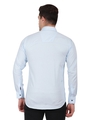 Shop Men's Blue Cotton Jersey Slim Fit Shirt-Design