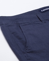 Shop Men's Blue Cotton Linen Shorts