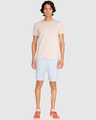 Shop Men's Blue Cotton Lounge Shorts