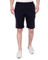 Shop Men's Blue Cotton Shorts-Front