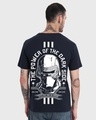 Shop Men's Blue Dark Side Graphic Printed T-shirt-Full