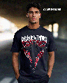 Shop Men's Blue Dementors Graphic Printed T-shirt-Front