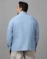 Shop Men's Blue Den Printed Oversized Plus Size Shirt-Design