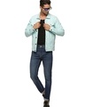 Shop Men's Blue Denim Jacket-Full