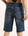Shop Men's Blue Distress Denim Shorts-Design