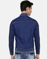 Shop Men's Blue Distress Slim Fit Denim Jacket-Design