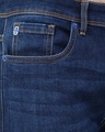 Shop Men's Blue Distressed Slim Fit Jeans