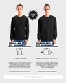Shop Men's Blue Dreamer Graphic Printed Oversized T-shirt-Full