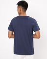 Shop Men's Blue Drunk Malyali Typography T-shirt-Design
