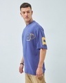 Shop Men's Blue Dunk Graphic Printed Super Loose Fit T-shirt-Design