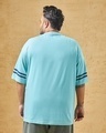 Shop Men's Blue Dunk Graphic Printed Oversized Plus Size T-shirt-Design